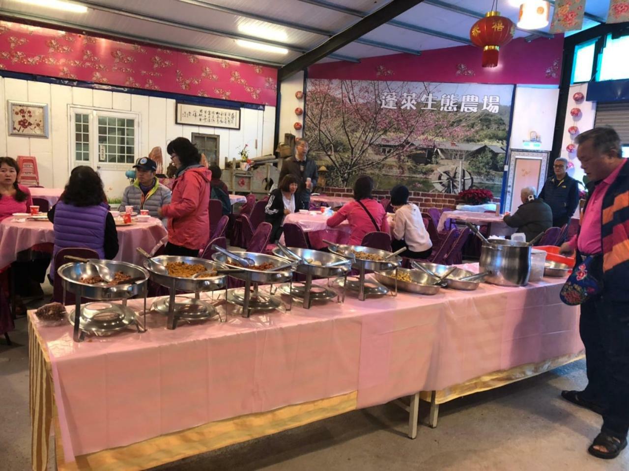 蓬萊生態農場仙山民宿 หนานจวง ภายนอก รูปภาพ